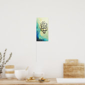 BIG 8x16 Poster de Mashallah - Art islamique origi (Cuisine)