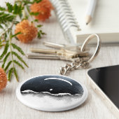 "Big Adventure Paragliding" Sleutelhanger (Zijkant)