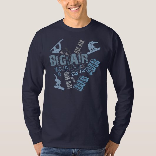 Big Air Snowboarding T-shirt (Voorkant)