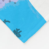 Big Air springt! - Snowboarding Fool Fleece Blanke (Hoek)