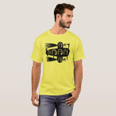Big Airplane Action Fun Go Go Go Super Dupuis T-shirt (Voorkant volledig)