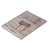 Big and Beautiful Wild Buck Deer Prayer Journal (Côté gauche)