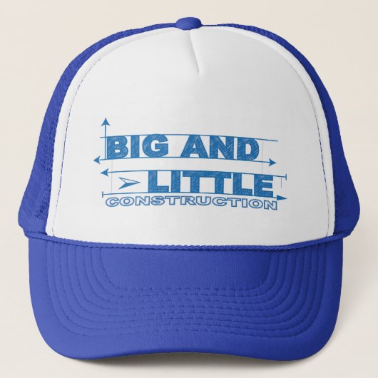Big and Little Trucker Hat Trucker Pet (Voorkant)