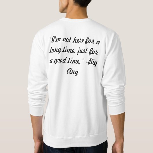 Big Ang Sweatshirt (Achterkant)