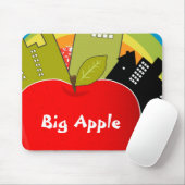 Big Apple - New York Fun Mousepad Design Muismat (Met muis)