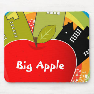 Big Apple - New York Fun Mousepad Design Muismat