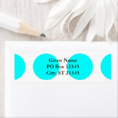 Big Aqua Stippen Etiket (Insitu)