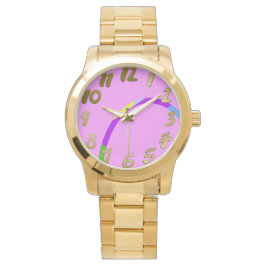 Big Arch Loop op Pink eWatch Horloge