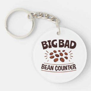 Big Bad Bean Counter Funny Accountant CPA Sleutelhanger