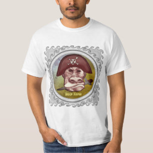 Big Bad Monkey Pirate T-shirt