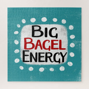 Big Bagel Energy Jigsaw Puzzel