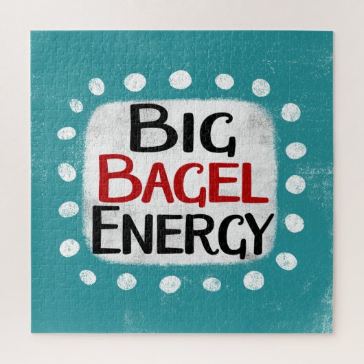 Big Bagel Energy Jigsaw Puzzel (Verticaal)
