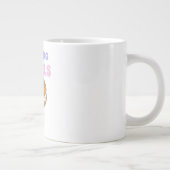 Big Bagels Funny Breakfast Shirt Extra Grote Beker (Rechts)