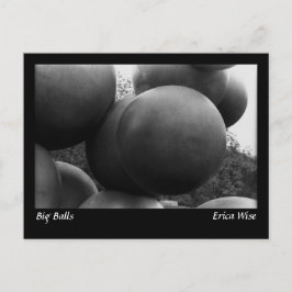 Big Balls Sculpture Briefkaart