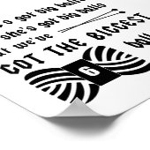 Big Balls van Yarn Poster (Hoek)