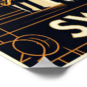  Big Band Swing Dance Poster (Hoek)