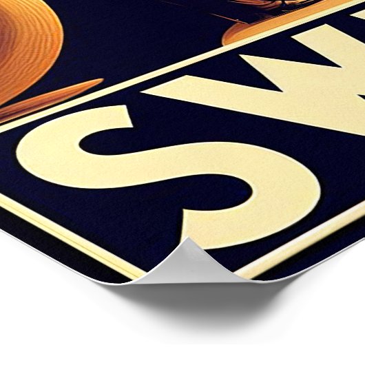  Big Band Swing Dance Poster (Hoek)