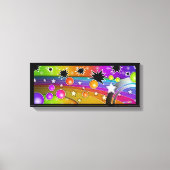 Big Bang Black Hole (Long) Wrapped Canvas (Voorkant)