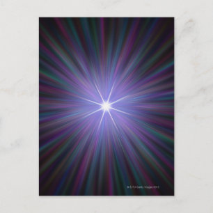 Big Bang, conceptuele computerkunst. 2 Briefkaart