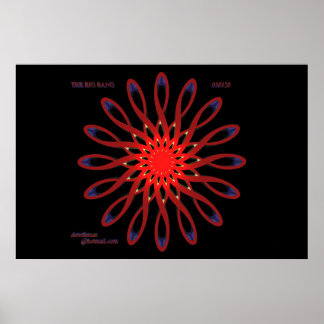 Big Bang (druk) Poster