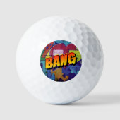 Big Bang golfballen – Pop Art Power! (Voorkant)