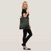 Big Bang Kleurstructuur Sparkling Canvas tas (Op model)
