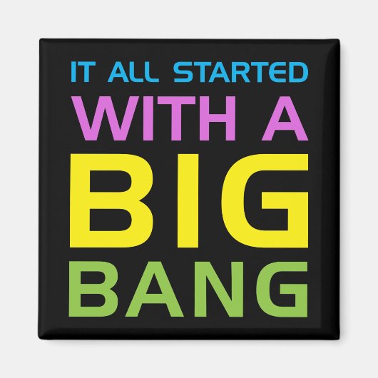Big Bang Magneet (Voorkant)