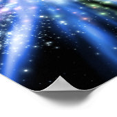 Big Bang uit de buitenruimte Poster (Hoek)