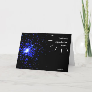Big Bang Wenskaart Kaart