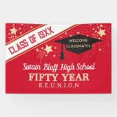 Big Banner! 50th class reunion banner (Horizontaal)
