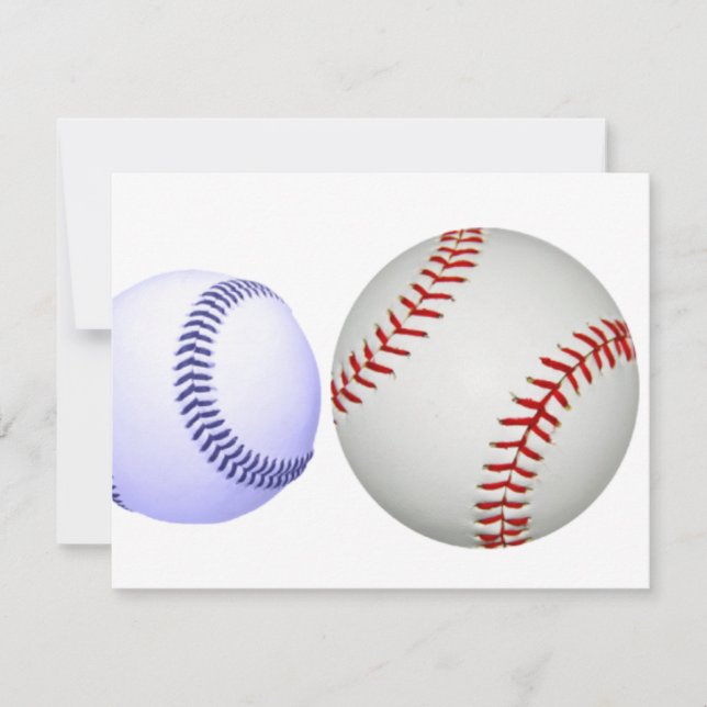 Big Baseball Kleiner Blue Ball (Voorkant)