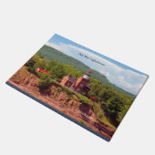 Big Bay Bay Lighthouder van waterdeur Deurmat (Schuin)