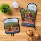 Big Bay Bay Lighthouse Ovenwant & Pannenlap Set (Top down)