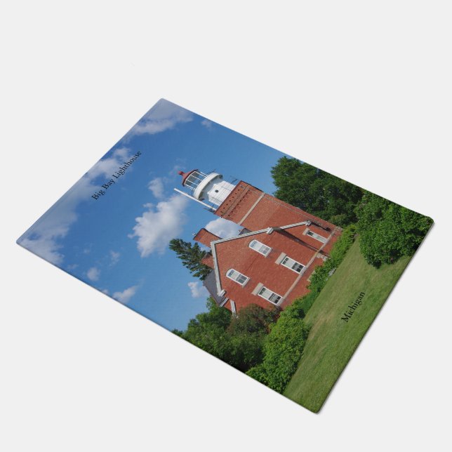 Big Bay Lighthouse doormat Deurmat (Schuin)