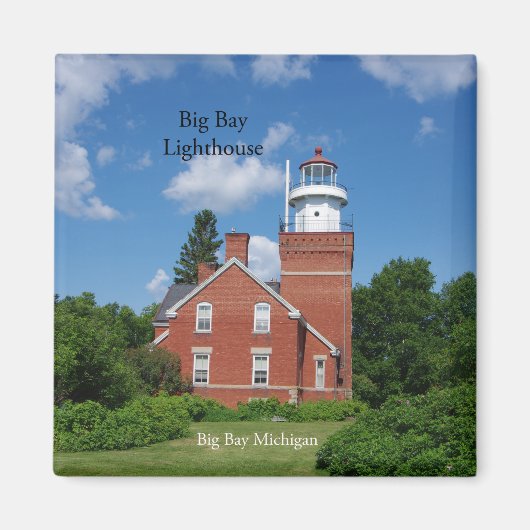 Big Bay Lighthouse magnet Magneet (Voorkant)