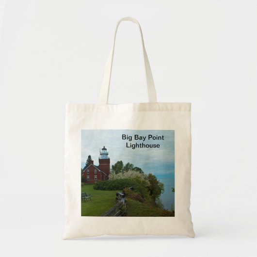Big Bay Point Lighthouse Tote Bag (Voorkant)