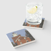 BIG BAY-PUNT STENEN ONDERZETTER (Zijkant)