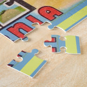 Big Bear Lake California 11x14 Legpuzzel (Zijkant)