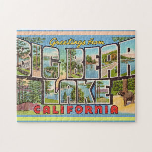 Big Bear Lake Californië 11x14 Legpuzzel