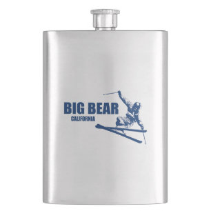 Big Bear Mountain Resort California Skier Flacon