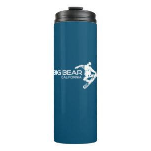 Big Bear Mountain Resort California Snowboarder Thermosbeker