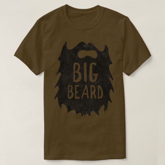 Big Beard Father en Son Shirt (Design voorkant)