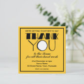 Big Bedankt voor de uitnodiging van het team van z (Staand voorkant)