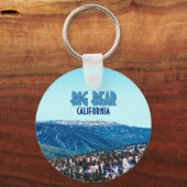 Big Beer California Mountains Button Sleutelhanger (Voorkant)