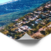 Big Beer California Mountains  Poster (Hoek)