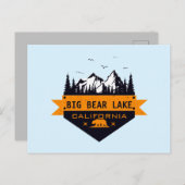 Big Beer Lake California - Aangepaste naam  Briefkaart (Voorkant / Achterkant)