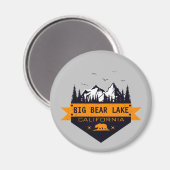 Big Beer Lake California - Aangepaste naam Magneet (Voorkant / Achterkant)