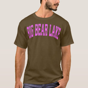 Big Beer Lake California Athletic Sport T-shirt