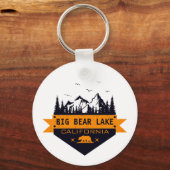 Big Beer Lake California - Custom Name Sleutelhang Sleutelhanger (Voorkant)
