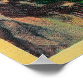 Big Beer Lake Uitzicht op Rim o's World Drive Poster (Hoek)